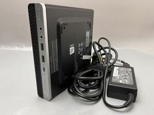 ★1円スタート★第8世代★HP EliteDesk 800 G4 DM 35W Core i5 8500T 8GB 500GB Win10 Pro 保証付き★AC付★