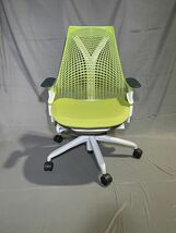 ★HermanMiller★ハーマンミラー セイルチェア ミドルバック 肘付 モデル：AS1YA22HA★現状引き渡し★_画像1