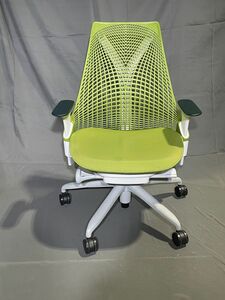 ★HermanMiller★ハーマンミラー セイルチェア ミドルバック 肘付 モデル：AS1YA22HA★現状引き渡し★