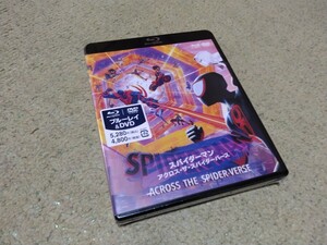 新品未開封 スパイダーマン：アクロス・ザ・スパイダーバース　ブルーレイ＆ＤＶＤセット