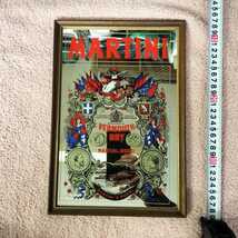 ● 雑貨 インテリア パブミラー 広告 アドバタイジング アルコール MARTINI マルティーニ_画像1