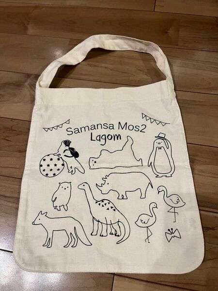 未使用品　ラーゴム LAGOM ノベルティ　トートバッグ　アニマル　動物