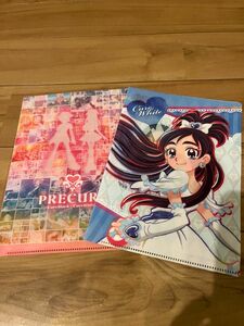 プリキュア　15周年　クリアファイル2枚セット　ふたりはプリキュア　A5