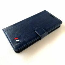 Redmi Note10JE Note10T 手帳型ケース 紺色 かわいい_画像5