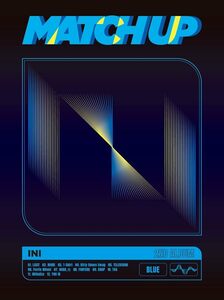 【新品】 MATCH UP BLUE Ver. 初回限定盤 DVD付 CD INI ※ポスターは終了しました。 倉庫神奈川