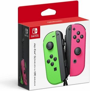 【新品】 Joy-Con(L) ネオングリーン/(R) ネオンピンク Nintendo Switch 倉庫L