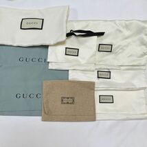 グッチ GUCCI 保存袋 財布用　ポーチ用　布袋　8枚セット　おまとめ_画像1