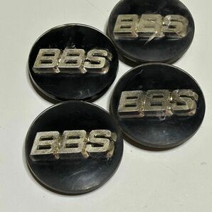 ★純正品★BBS センターキャップ 　70mm 4個 ブラックゴールド