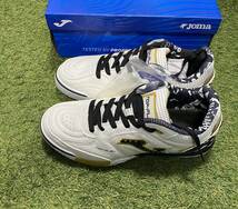 ★新品未使用★ joma / TOP FLEX 2432 WHITE BLACK IN (24.5)_画像1