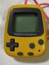 1998年 Nintendo POCKET PIKACHU 任天堂 ポケットピカチュウ ポケモン ピカチュウ ポケットモンスター 万歩計 歩数計/携帯 ゲーム/NL_画像5