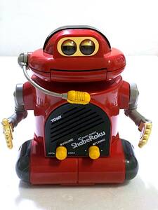 TOMY SHABEROKU IC RADIO ROBOT トミー おしゃべり ラジオロボ しゃべろく ロボット 当時物 昭和レトロ/ビンテージ アンティーク レトロ/QH