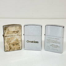 2403003-001 Zippo ジッポ DISCOVERY OF AMERICA BUILT 1492 サンタマリア/Ovation 等 オイルライター 計3点_画像1