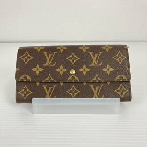 2403603-013 LOUIS VUITTON ルイヴィトン モノグラム M61723 ポシェットポルトモネクレディ 二つ折り長財布