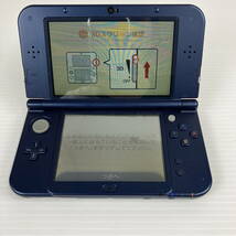 2403601-016 Nintendo New ニンテンドー 3DS LL メタリックブルー RED-001 付属品有_画像9