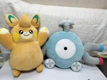 大量 ポケモン コイル クッション ぬいぐるみ パモット ホゲータ ピカチュウ ニャース モクロー ダルマッカ バッグ ポカブ 26点セット_画像3