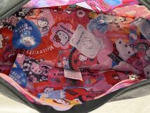 レスポートサック LeSportsac 7520 CLASSIC HOBO クラシックホーボー ハローキティ Hello Kitty ブラックバージョン_画像5