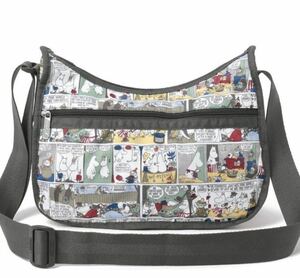 レスポートサック LeSportsac 7520 CLASSIC HOBO クラシックホーボー L119 ムーミン コミックス