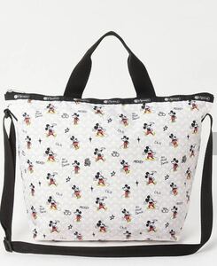 Lesport Sack Lesportsac 4360 Deluxe Easy Carry Tote L134 Disney 100 Mickey