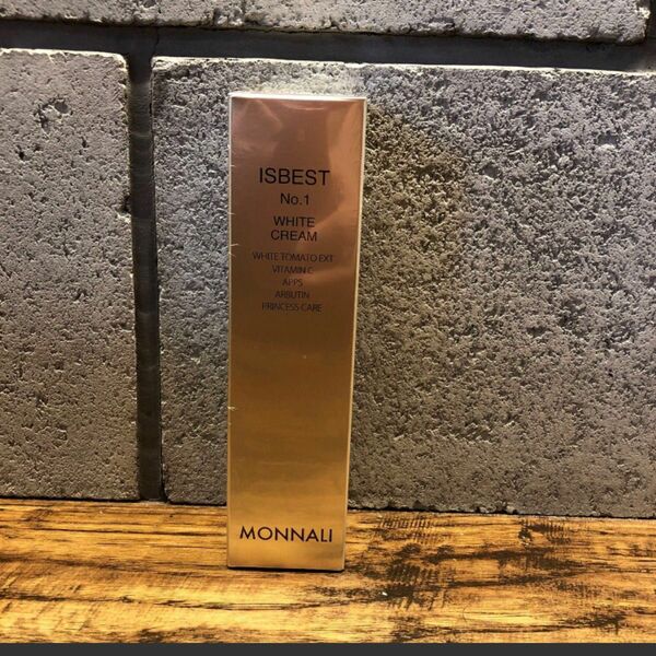 MONNALI モナリ ISBEST No.1 ホワイトクリーム50g 