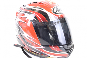 Arai HEL MET アライ ヘルメット フルフェイス レッドカラー バイク バイク用品 ツーリング マイク付き 008IPEIK40