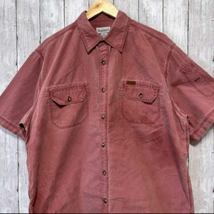 カーハート Carhartt 半袖シャツ ワークシャツ 多機能 メンズ ワンポイント XLサイズ 3‐340