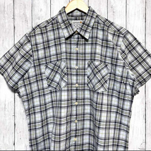 カーハート Carhartt 半袖シャツ チェックシャツ ワークシャツ メンズ ワンポイント XLサイズ 3‐333_画像2