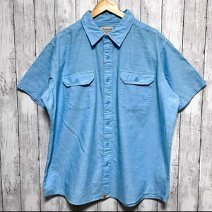 カーハート Carhartt 半袖シャツ ワークシャツ メンズ ワンポイント 2XLサイズ (XXLサイズ) 3‐329