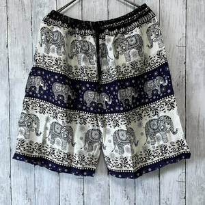  shorts . pattern ethnic men's lady's free size rayon 100% c-584