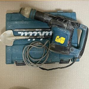 【中古品】makita(マキタ) 電動ハンマ HM0871C 電動ハンマー 日立工機 ハンマードリル 100V 