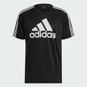 新品・アディダス・ AEROREADY セレーノ ロゴ　半袖Tシャツ 　O（XL) 黒白