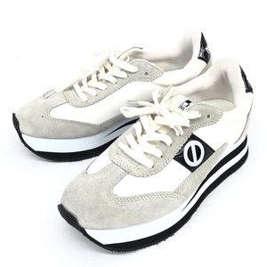 新品同様◆NO NAME ノーネーム スニーカー 37◆ ホワイト レディース 靴 シューズ sneakers