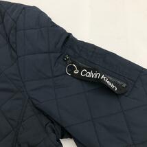 未使用品◆CALVIN KLEIN カルバンクライン キルティングボンバー ジャケット L◆ ネイビー メンズ アウター_画像7