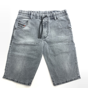 ◆DIESEL ディーゼル ジョグジーンズショート パンツ 28◆ グレー メンズ ボトムス D-KROOSHORT