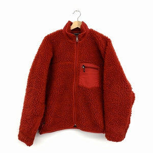 ◆patagonia パタゴニア フリース ジャケット S◆23024 レッド メンズ アウター