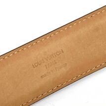 良好◆LOUIS VUITTON ルイヴィトン サンチュール・リヴィテッド ダミエ ベルト 90/36◆M6835 CT4171 ブラウン メンズ フランス製_画像6