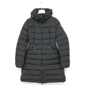 良好◆MONCLER モンクレール ダウンジャケット サイズ0◆ ブラック レディース アウター FLAMMETTE