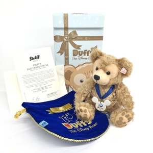 ◆Steiff×Disney シュタイフ×ディズニー ディズニーシー10周年記念 ダッフィー ◆ 2500体限定 箱付 ホビー おもちゃ