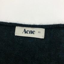 良好◆acne studios アクネストゥディオズ 長袖 ニット XS◆ グリーン メンズ トップス ベビーアルパカ_画像4