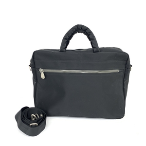 *Paul Smith Paul Smith 2WAY портфель * черный нейлон мужской портфель bag документы сумка A4