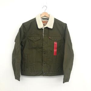 未使用品◆LEVI`S リーバイス デニムボア ジャケット M◆ グリーン メンズ アウター 1