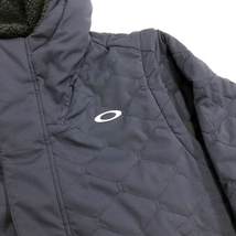 未使用品◆OAKLEY オークリー ジップアップ ジャケット XXL◆ ネイビー メンズ アウター UNEVEN　PUFF　JACKET 2WAY ベスト 19_画像8