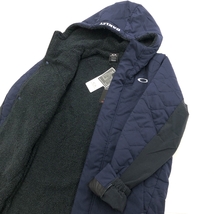 未使用品◆OAKLEY オークリー ジップアップ ジャケット M◆ ネイビー メンズ アウター UNEVEN　PUFF　JACKET 2WAY ベスト 28_画像5