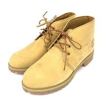 未使用品◆Timberland ティンバーランド ベーシックチャッカブーツ 8.5◆11014 ベージュ メンズ 靴 シューズ boots ワークブーツ_画像1