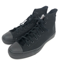 未使用品◆CONVERSE コンバース オールスター ハイカット スニーカー 10 1/2◆ ブラック メンズ 靴 シューズ CANVAS ALL STAR J HI_画像1