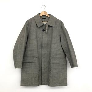 ◆MACKINTOSH LONDON マッキントッシュロンドン ゴム引き コート M◆ グレー メンズ アウター ポールスミス ライナー付き