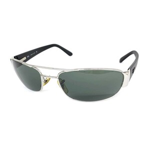 良好◆Ray-Ban レイバン サイドストリート サングラス◆RB3052 ブラック×シルバーカラー ユニセックス イタリア製 60□19 sunglasses