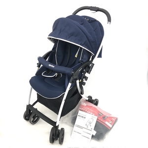 *Aprica Aprica la Koo na cushion stroller * footmuff attaching black / navy for children goods for baby 