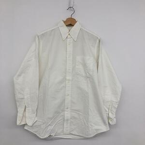 ◆Individualized Shirts インディビジュアライズドシャツ ボタンダウン シャツ ◆ ホワイト メンズ オックスフォード CLASSIC FIT