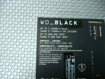 ★新品未使用★Western Digital SSD WD BLACK SN850X M.2 ヒートシンク搭載 1TB 【送料無料】_画像3