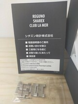 CITIZEN REGUNO SHAREX CLUB LA MER 腕時計 黒文字盤 デイト S057515 シチズン 腕時計_画像6